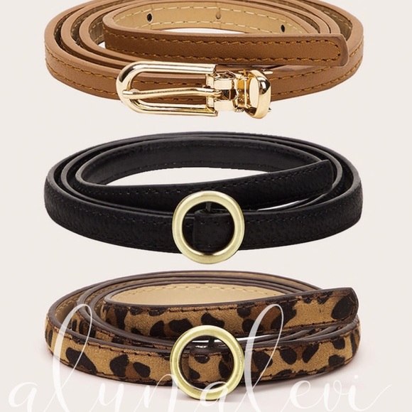 Aluna Levi Accessories - Perfect Skinny Belts